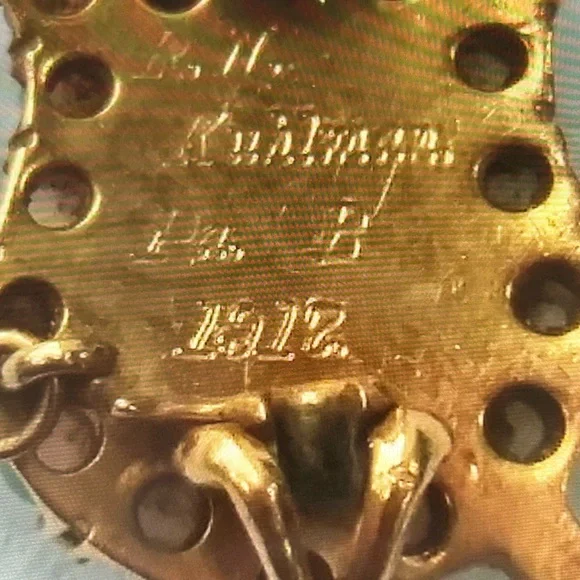 Antique 14k Univ. of Wisconsin 1912 Phi Delta Theta Pin - Picture 2 of 7